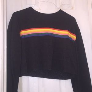 Forever 21 Long Sleeve Crop Top